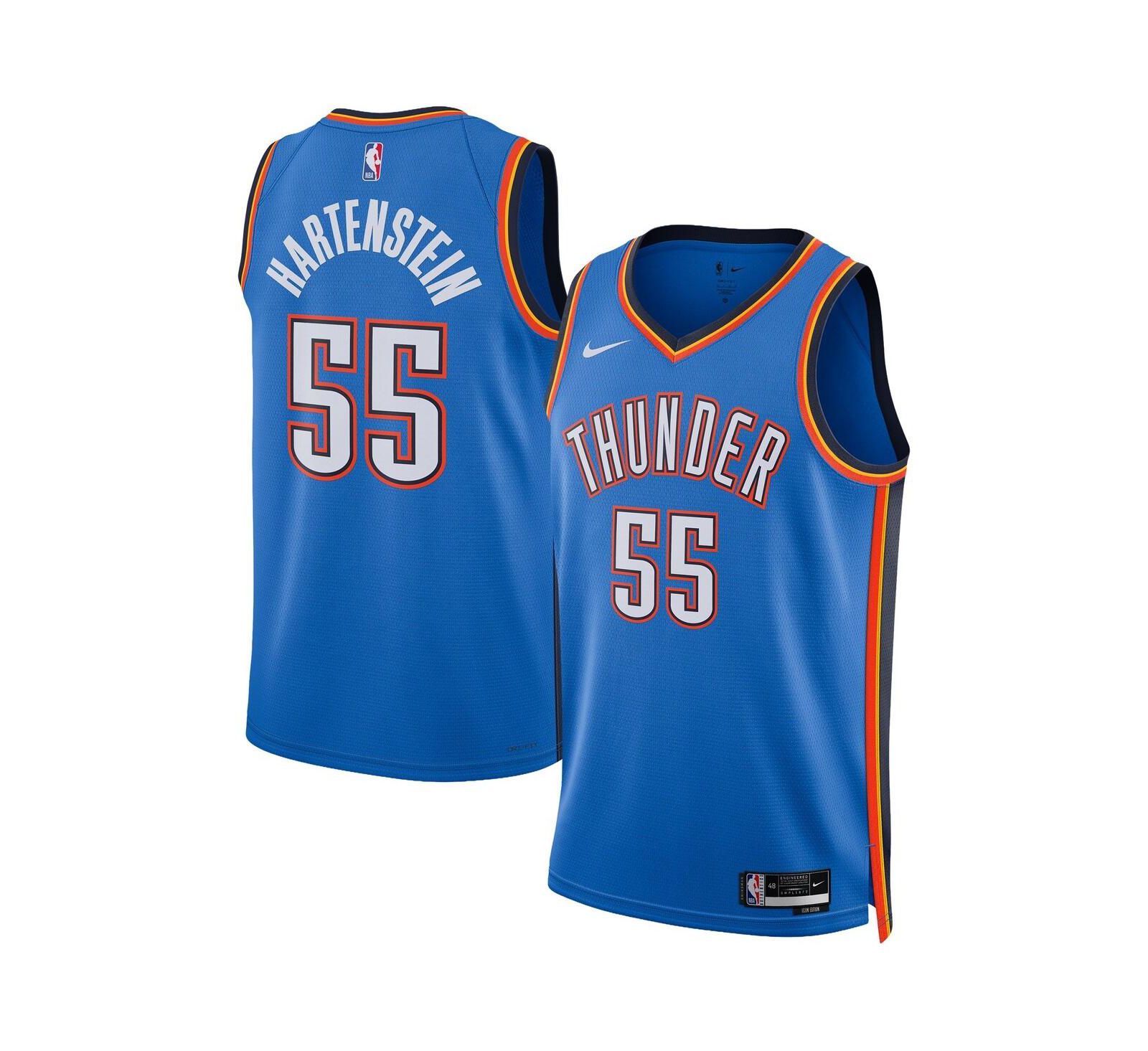 Джерси Nike Isaiah Hartenstein Oklahoma City Thunder Icon Edition для мужчин и женщин
