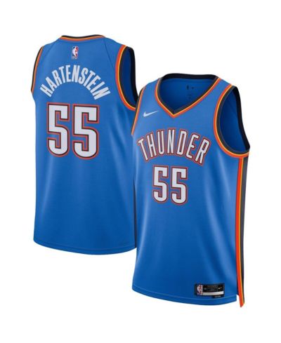 Nike Men's and Women's Isaiah Hartenstein Blue Oklahoma City Thunder Icon Edition Swingman Jersey
