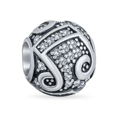 Подвеска Bling Jewelry Musician Student G Clef Music Note Charm Bead.925 Sterling Silver