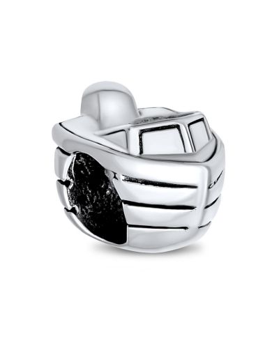 Bling Jewelry Подвеска Nautical Speed Boat Charm Bead.925 Sterling Silver для европейских браслетов