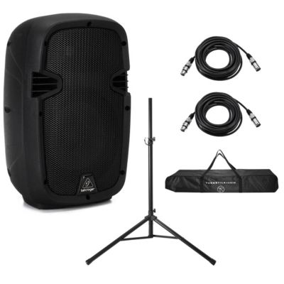 Behringer PK108A Portable Powered Bluetooth PA Speaker