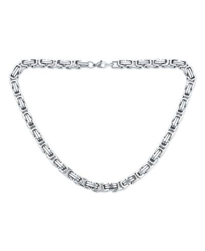 Цепочка Bling Jewelry Biker Jewelry Urban Double Link Flexible Heavy Chain Stainless Steel