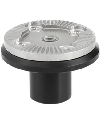 Camvate Arri Rosette Mount M6 Female Thread Mount with 15mm Micro Rod Camera Mount