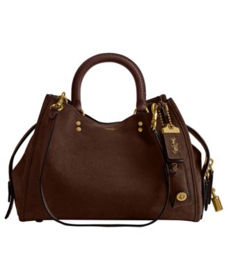 Сумка-саквояж COACH Rogue Medium из замши 31