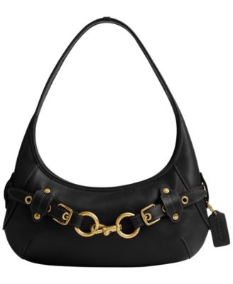 Средняя плечевая сумка COACH Belted Ergo Leather Medium
