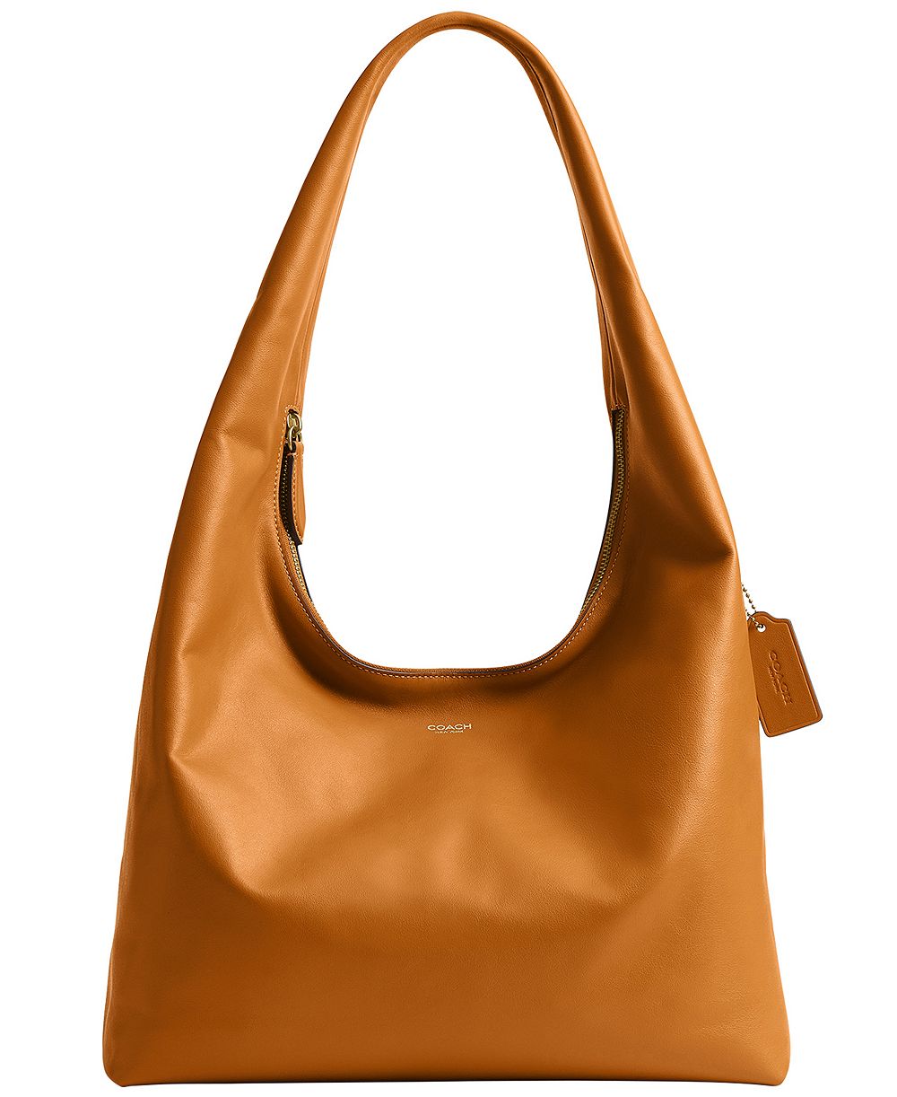 COACH Pillow Brooklyn Large Leather Hobo Bag 34