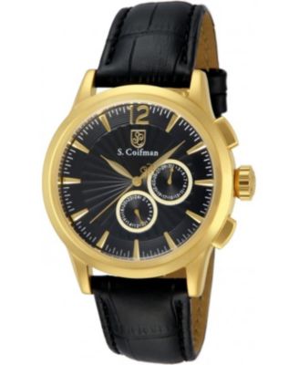 Мужские часы Invicta S.Coifman SC0263 Heritage Quartz Chronograph Dial Watch