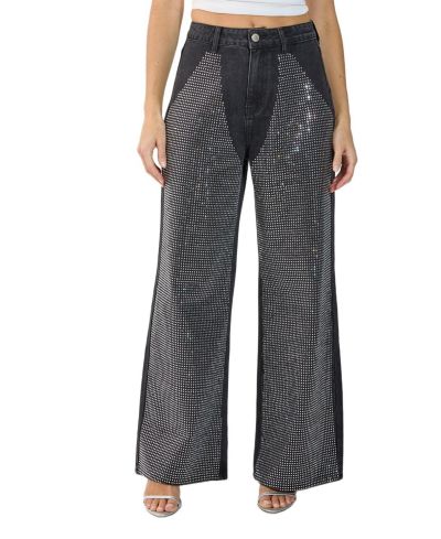 Женские джинсы Nasty Gal Diamante Denim Chap