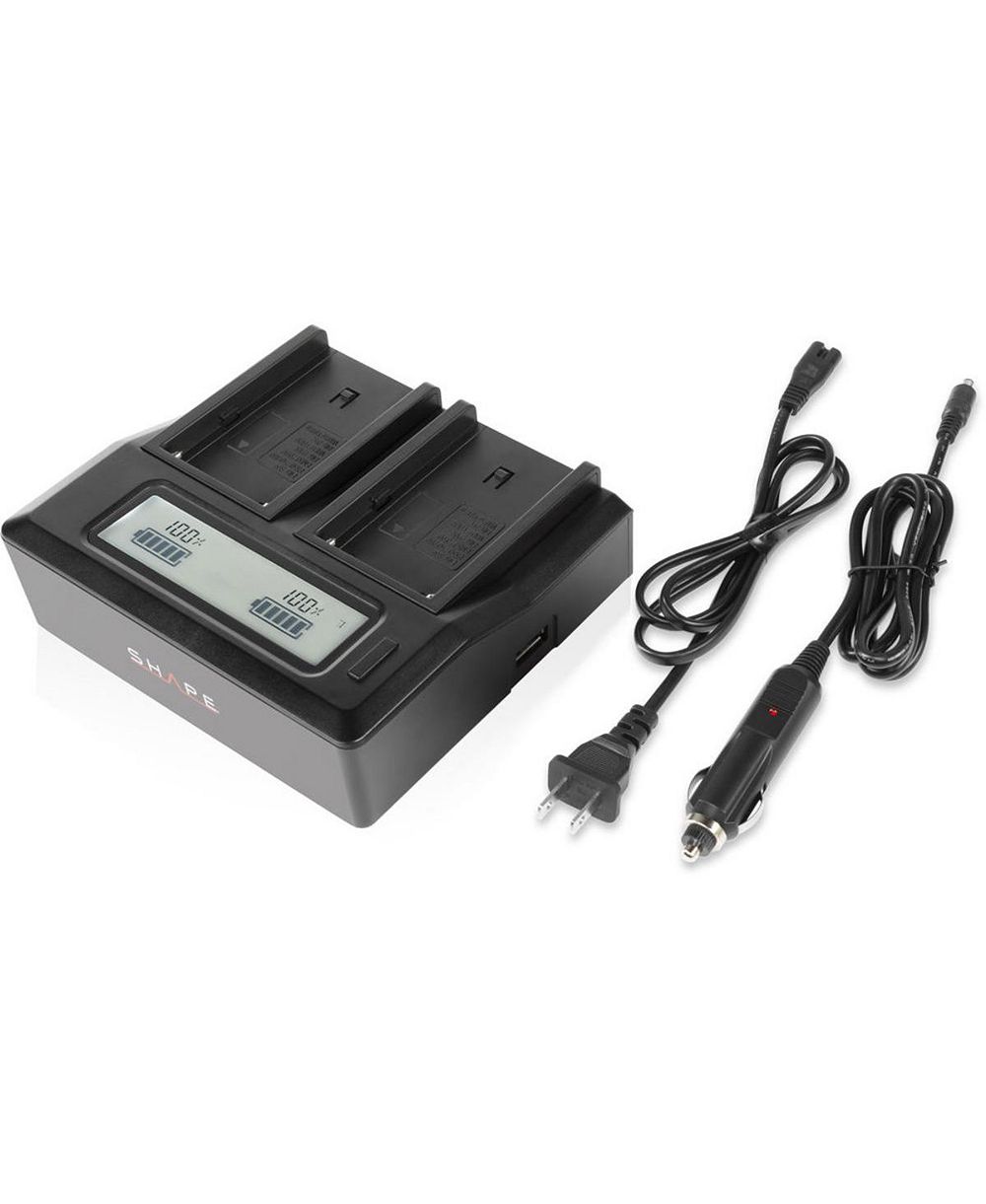 Shape BP-U Dual LCD Charger for Sony Batteries