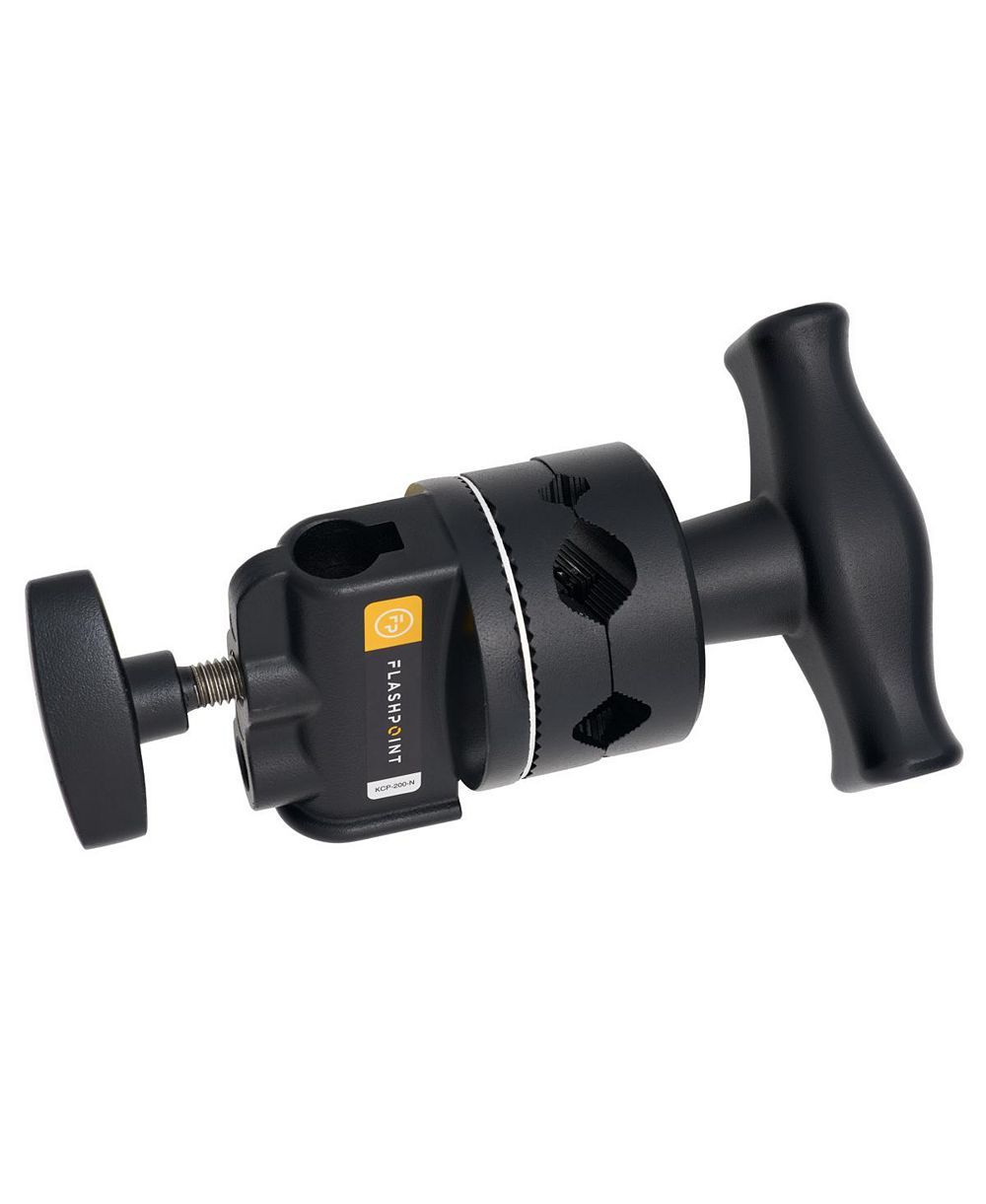 Flashpoint Pro V-Shaped Jaws Grip Head for Lights and Accessories
