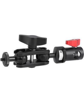 Camvate Versatile Magic Arm with Double Ball Head and Light Stand Head Adapter 360-Degree Rotatable for Light Stands