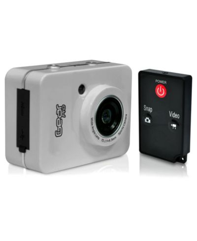 Экшн-камера Pyle Gear Pro Sports 1080P HD 12MP, сенсорный экран, водонепроницаемый чехол, пульт дистанционного управления, крепление GDV285SL
