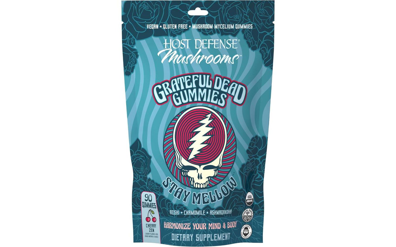 Host Defense Mushrooms Grateful Gummies Stay Mellow
