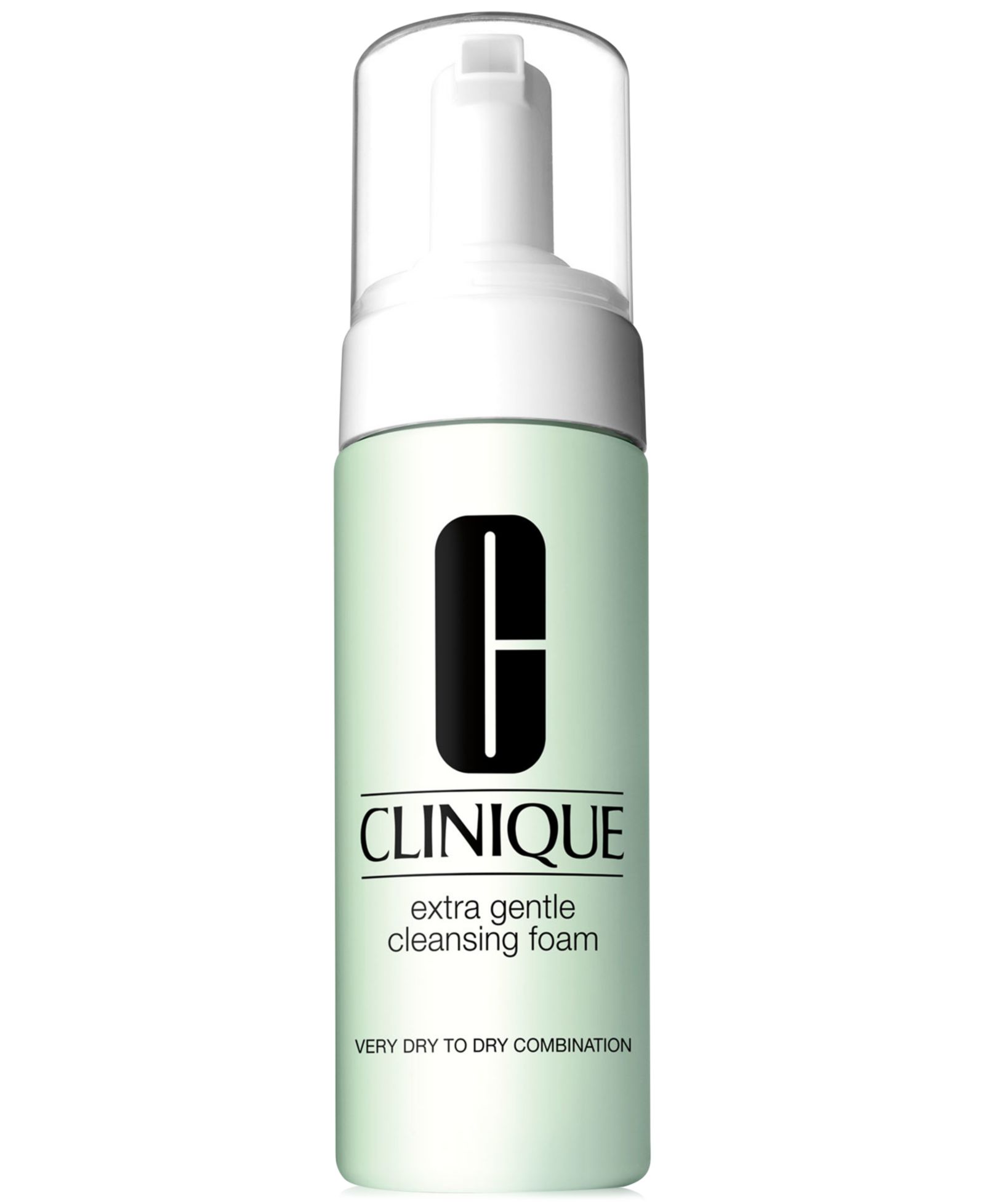 Clinique Extra Gentle Cleansing Foam for Dry + Sensitive Skin, 4.2 oz