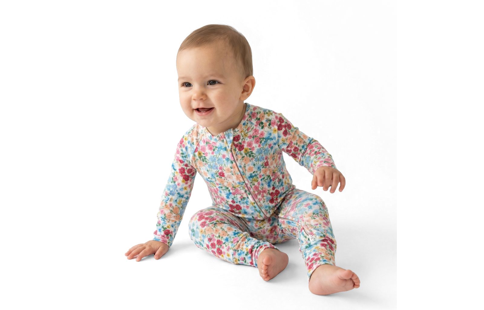 Motette Baby Girls Petal Parade Sleeper