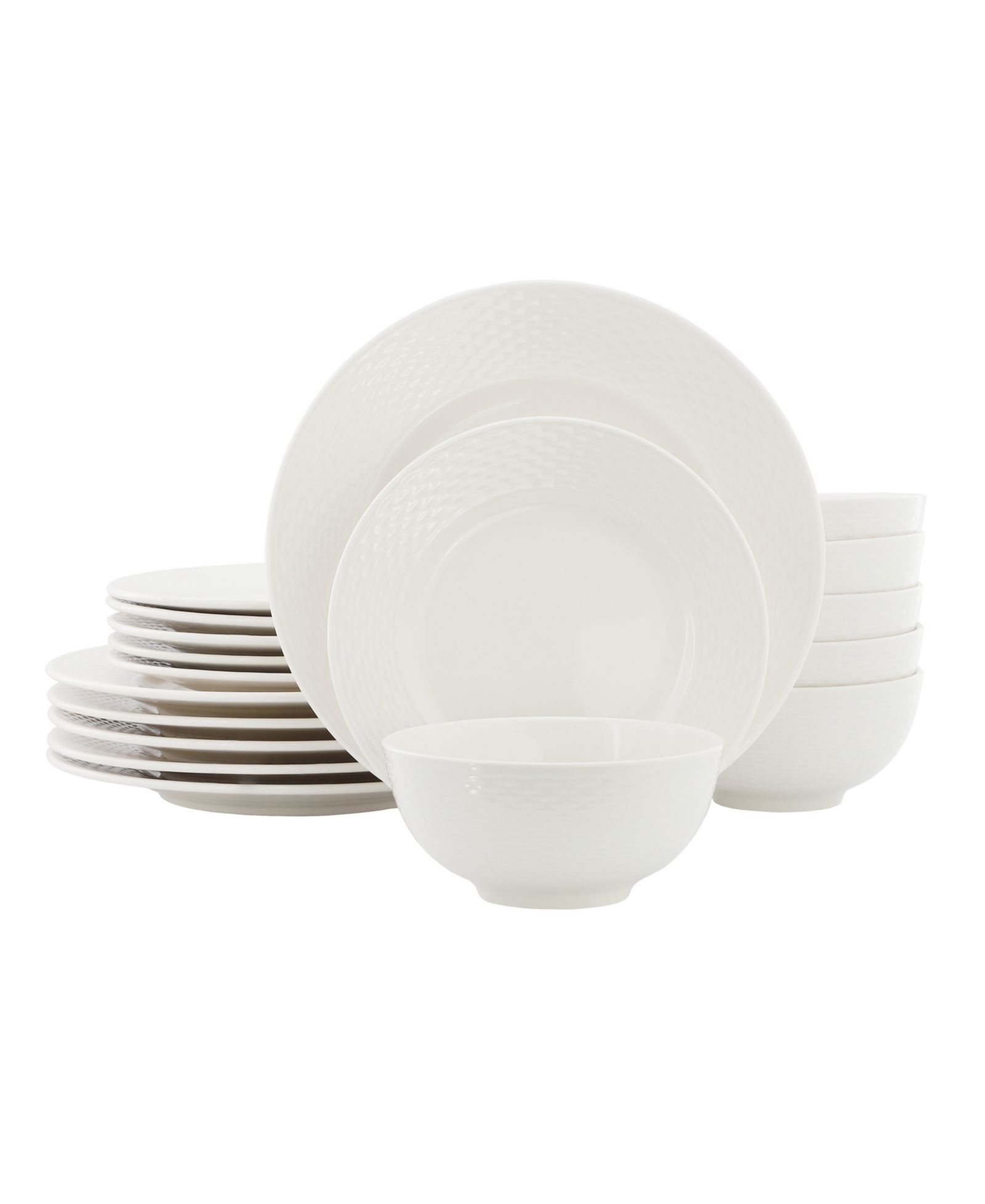 Elama Fiona 18-Pc. Dinnerware Set, Service For 6