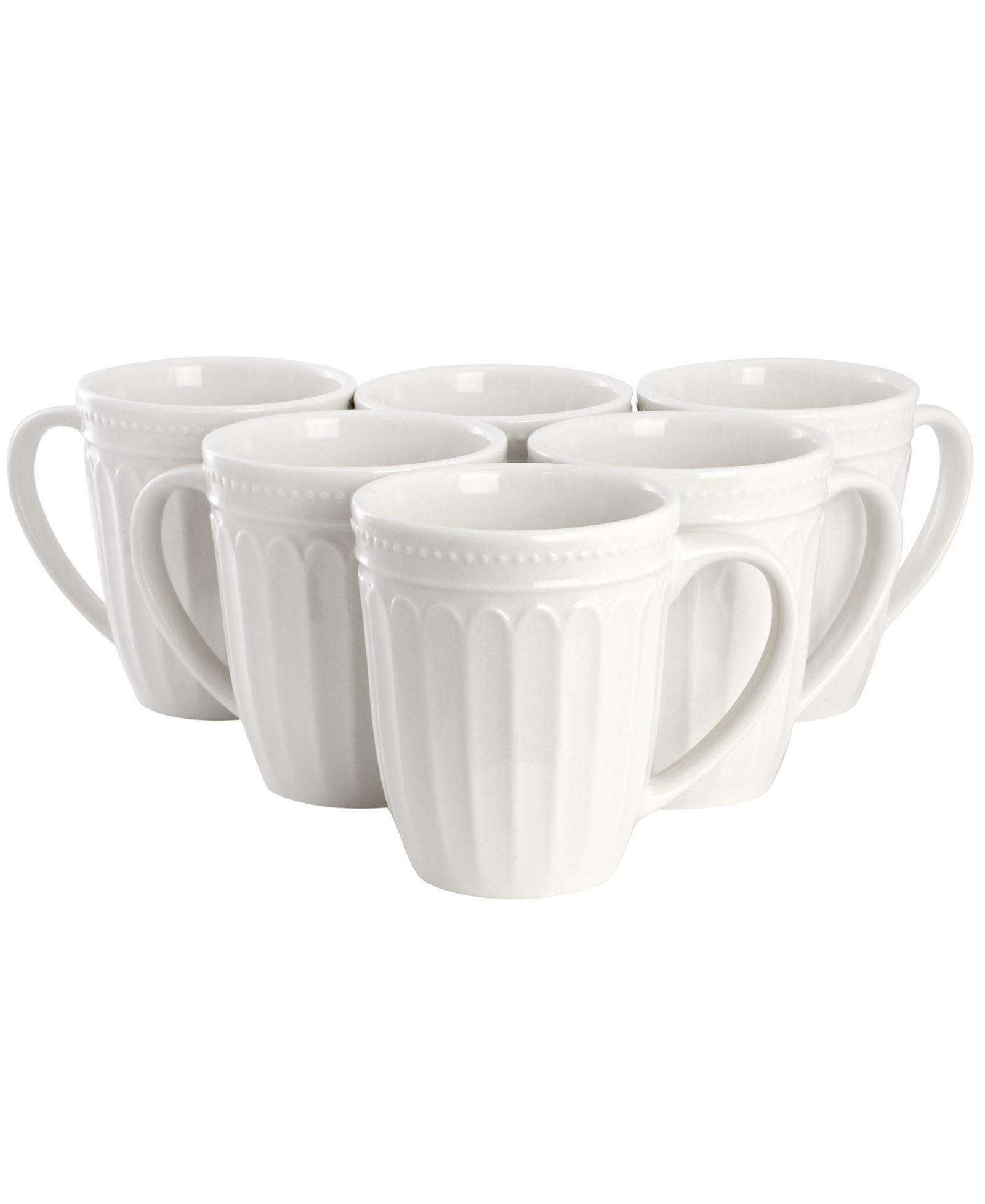 Elama Hansel Mugs, Set of 6