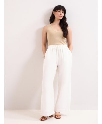 Phase Eight Women's Rowan Wide Leg Linen Trousers