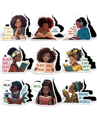 Магнитные закладки GNUADZ Reading Bookmarks Women Magnetic Clips Gift