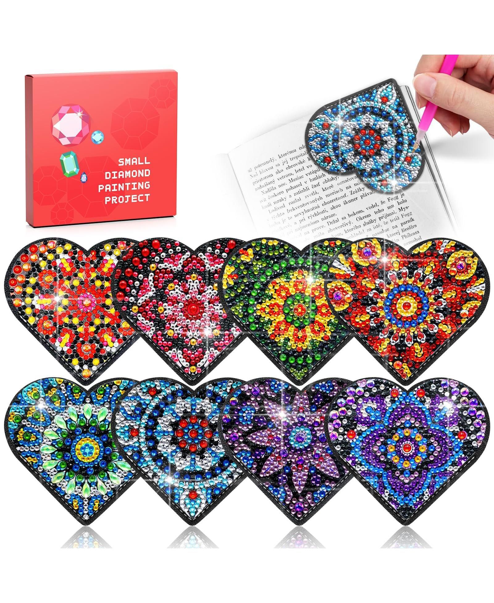Закладка для книг GNUADZ Painting Bookmark с блестками для вышивки DIY
