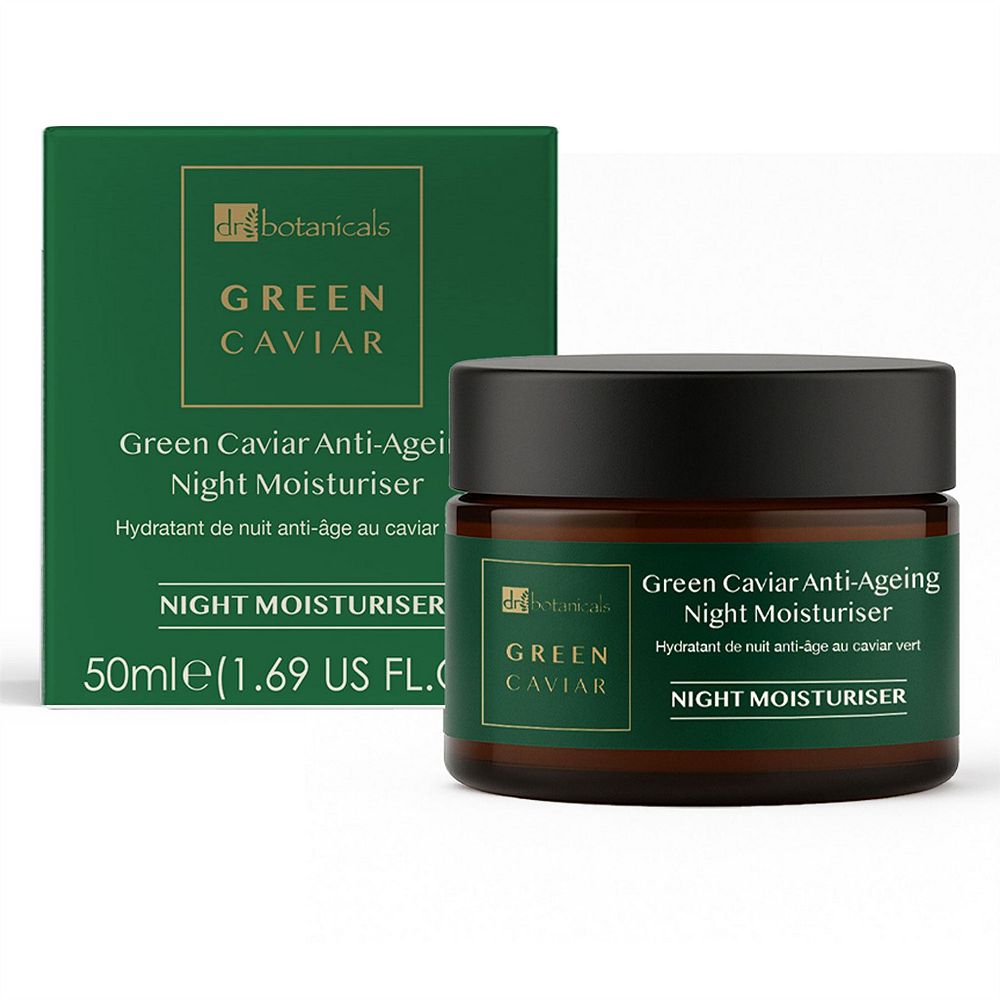 Ночной антивозрастной крем Dr. Botanicals с икрой и маслом арганы 50ml