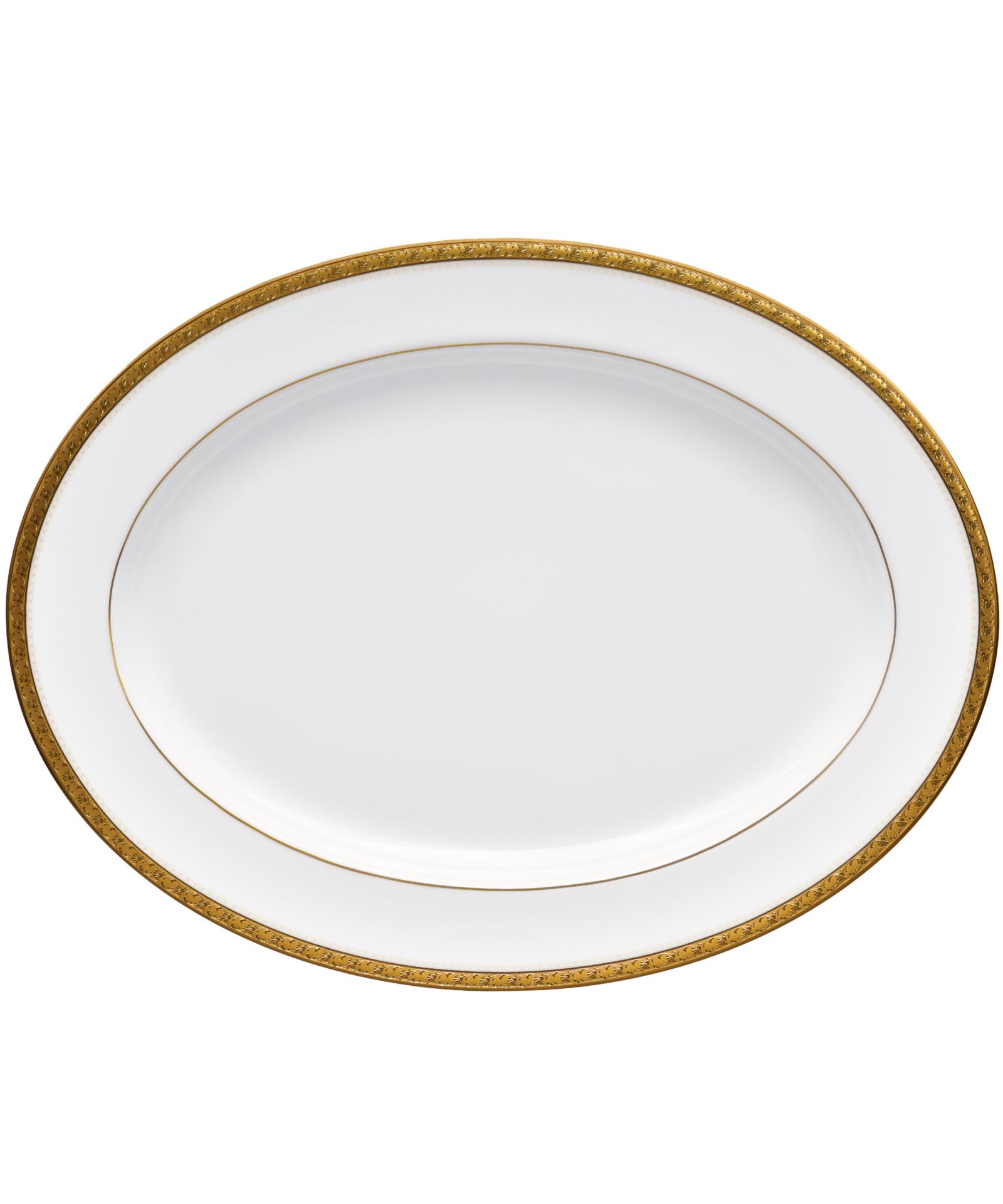 Сервировочное блюдо Noritake Charlotta Gold Oval, 14"