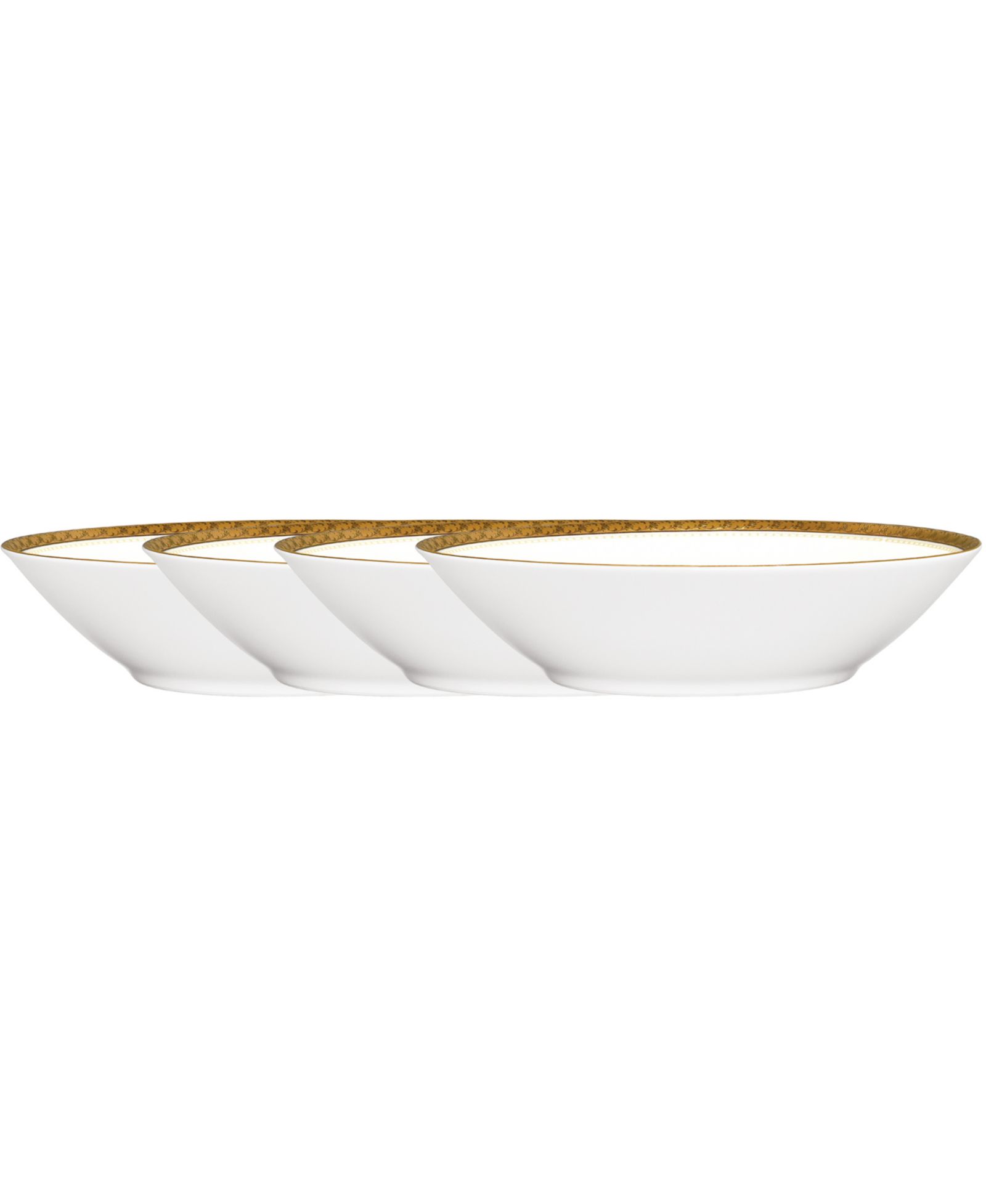 Набор фруктовых чаш Noritake Charlotta Gold 4 шт., 5.5", 4 oz