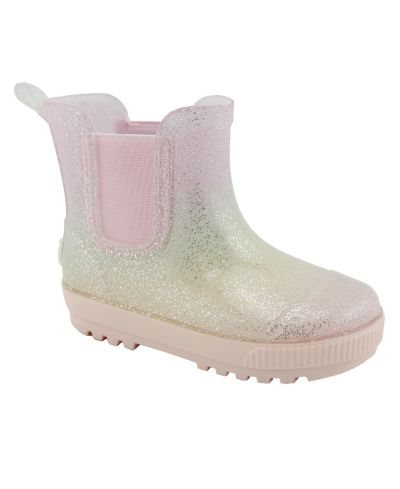 Pastel ombre glitter