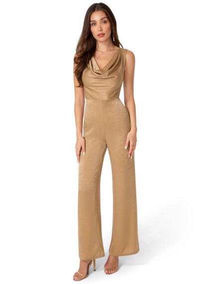 Женский комбинезон Bebe Ceycrepe Satin с драпировкой