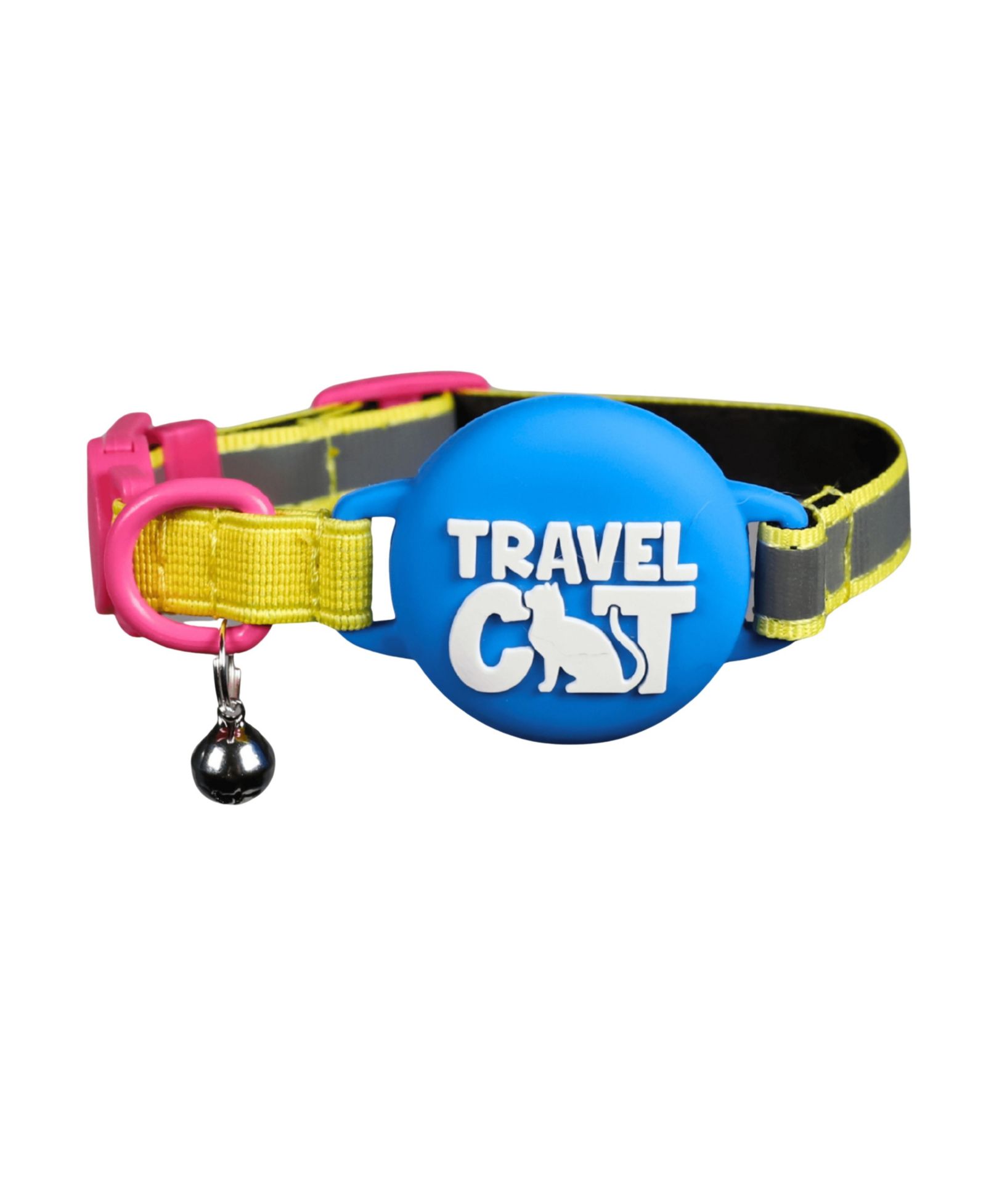 Travel Cat Breakaway AirTag Holder Cat Collar