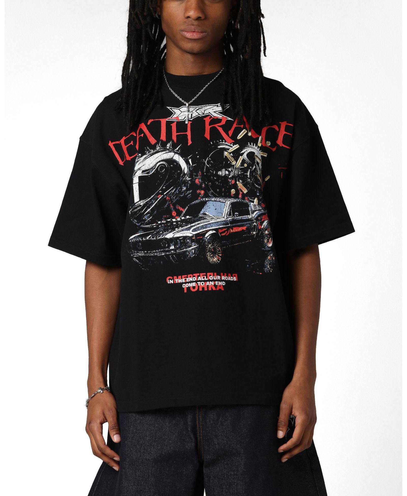 Loiter Men's Death Race Vintage T-Shirt