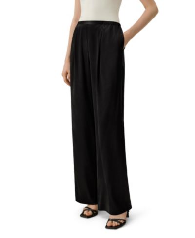 LILYSILK Women's Double-Faced Silk Charmeuse Pant