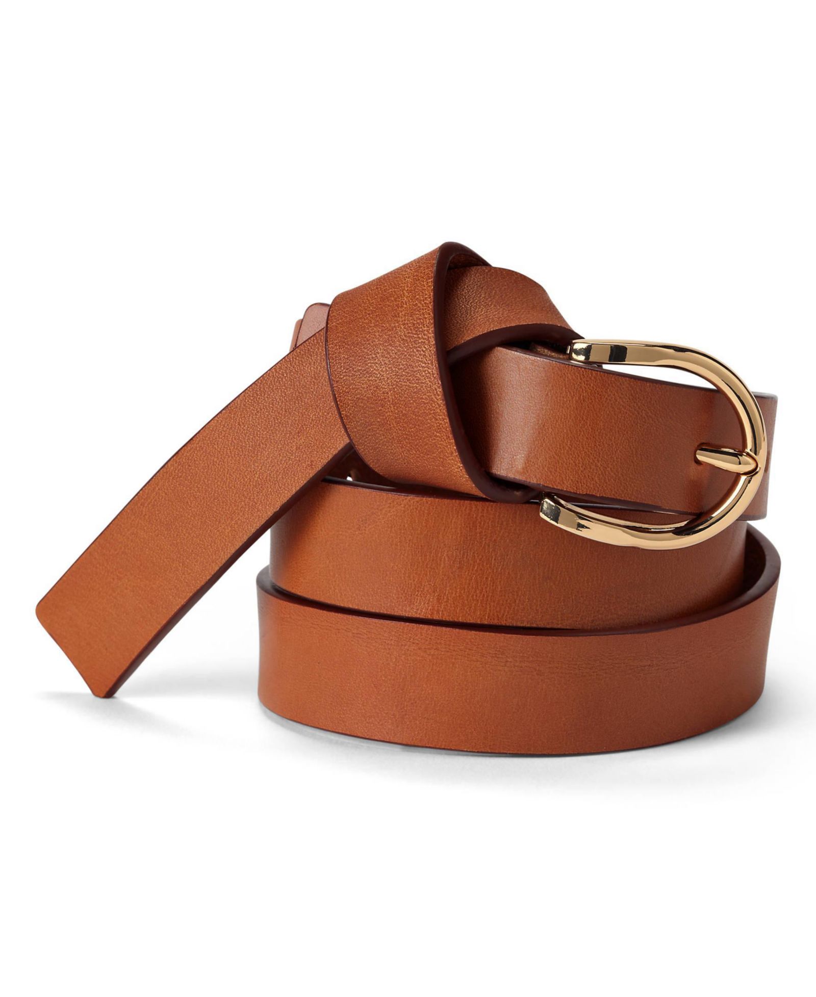 Lands' End Women's Leather Knot Belt
