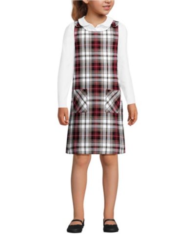 Garnet/khaki plaid