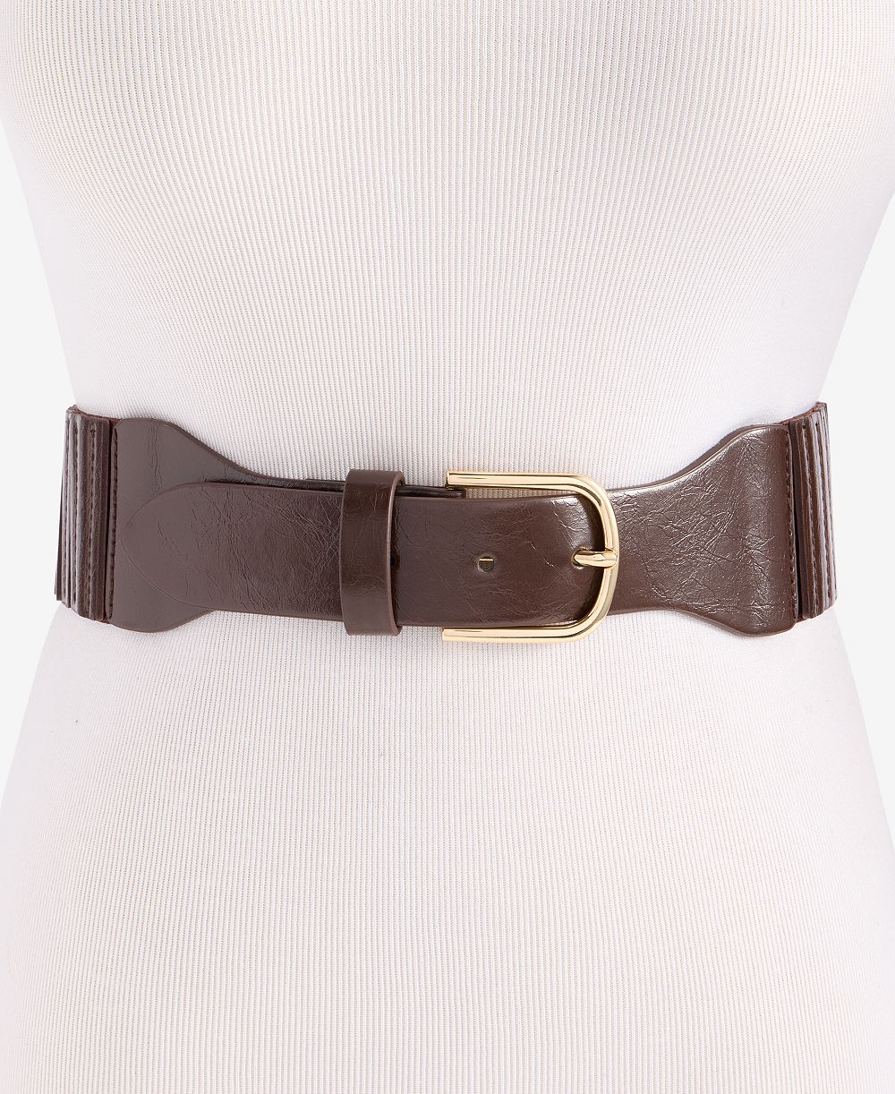 I.N.C. International Concepts Stretch Segmented Panel Belt, Macy's Exclusive