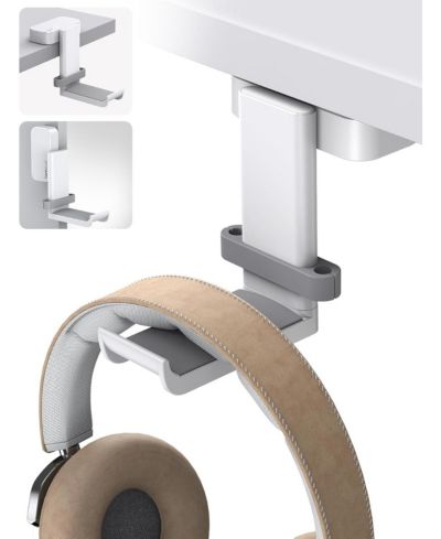 Lamicall 360-Degree Rotating Adhesive Headphone Stand