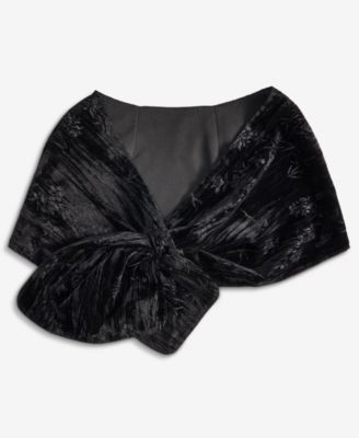 I.N.C. International Concepts Velvet Jacquard Pull Through Scarf, Macy's Exclusive