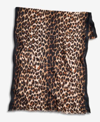 I.N.C. International Concepts Classic Leopard Print Scarf, Macy's Exclusive