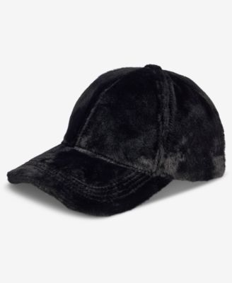 I.N.C. International Concepts Faux Fur Baseball Cap, Macy's Exclusive