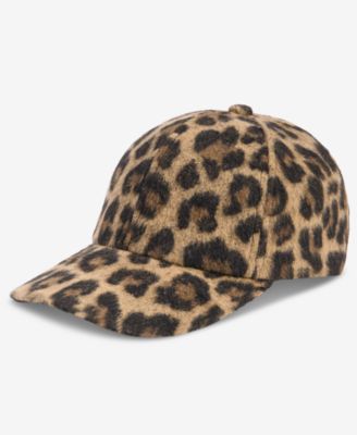 I.N.C. International Concepts Leopard Print Baseball Cap, Macy's Exclusive