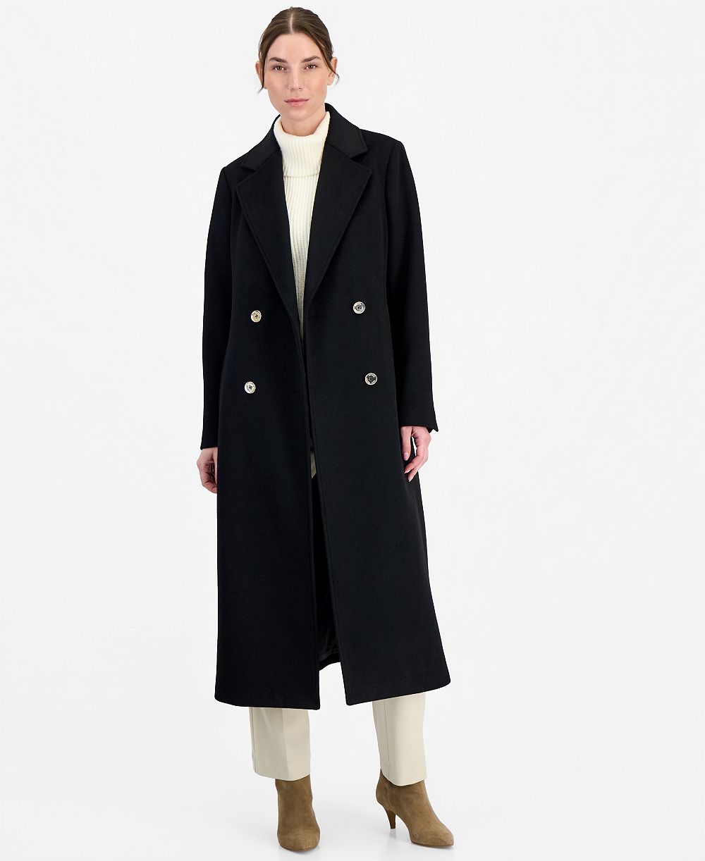 MICHAEL Michael Kors Women's Double-Breasted Maxi Coat