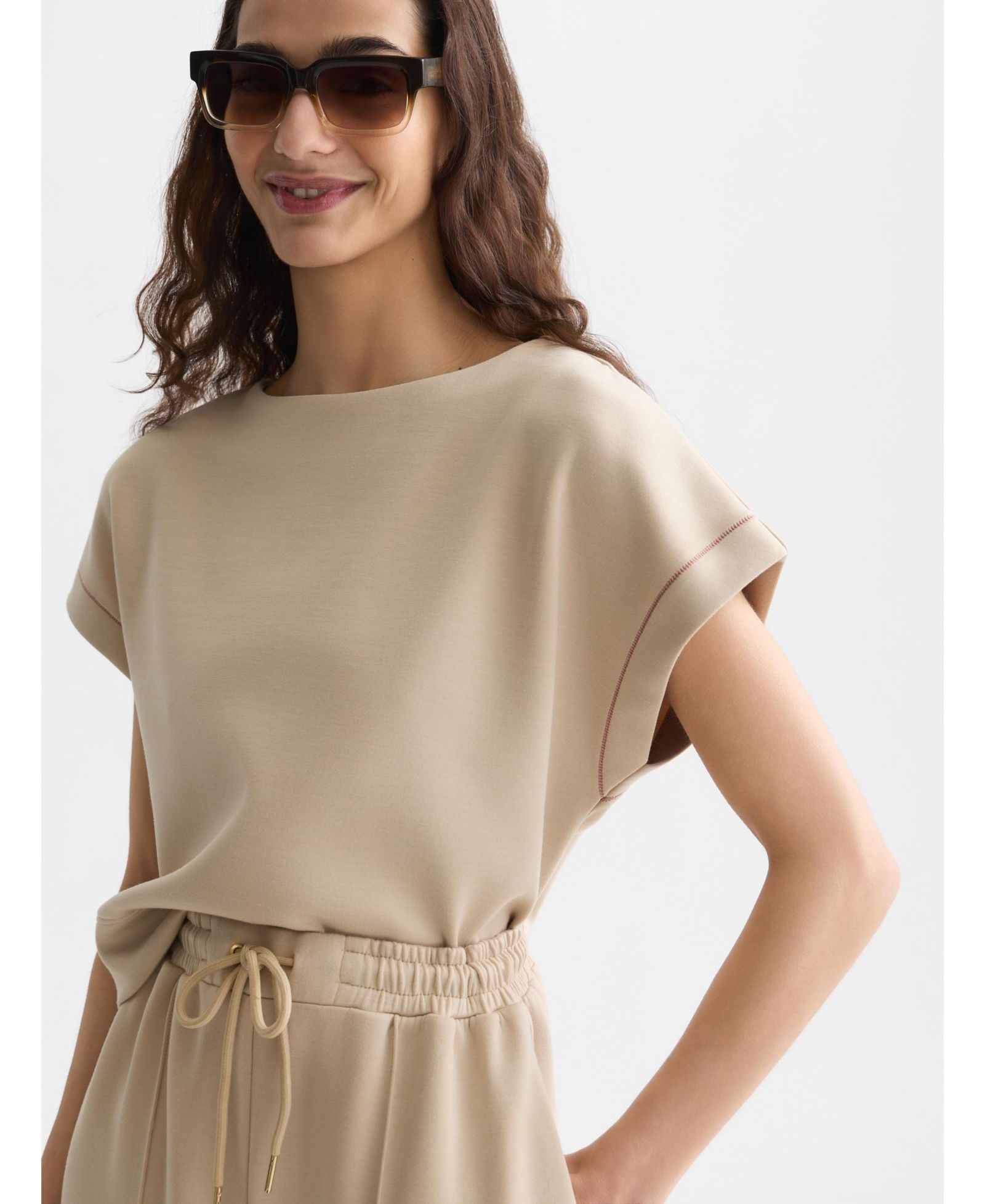 SCOTCH & SODA Женский свитшот Modal Slash Neck