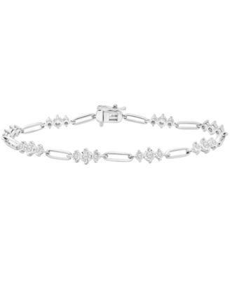 Macy's Diamond Bracelet (1/2 ct. t.w.) in Sterling Silver