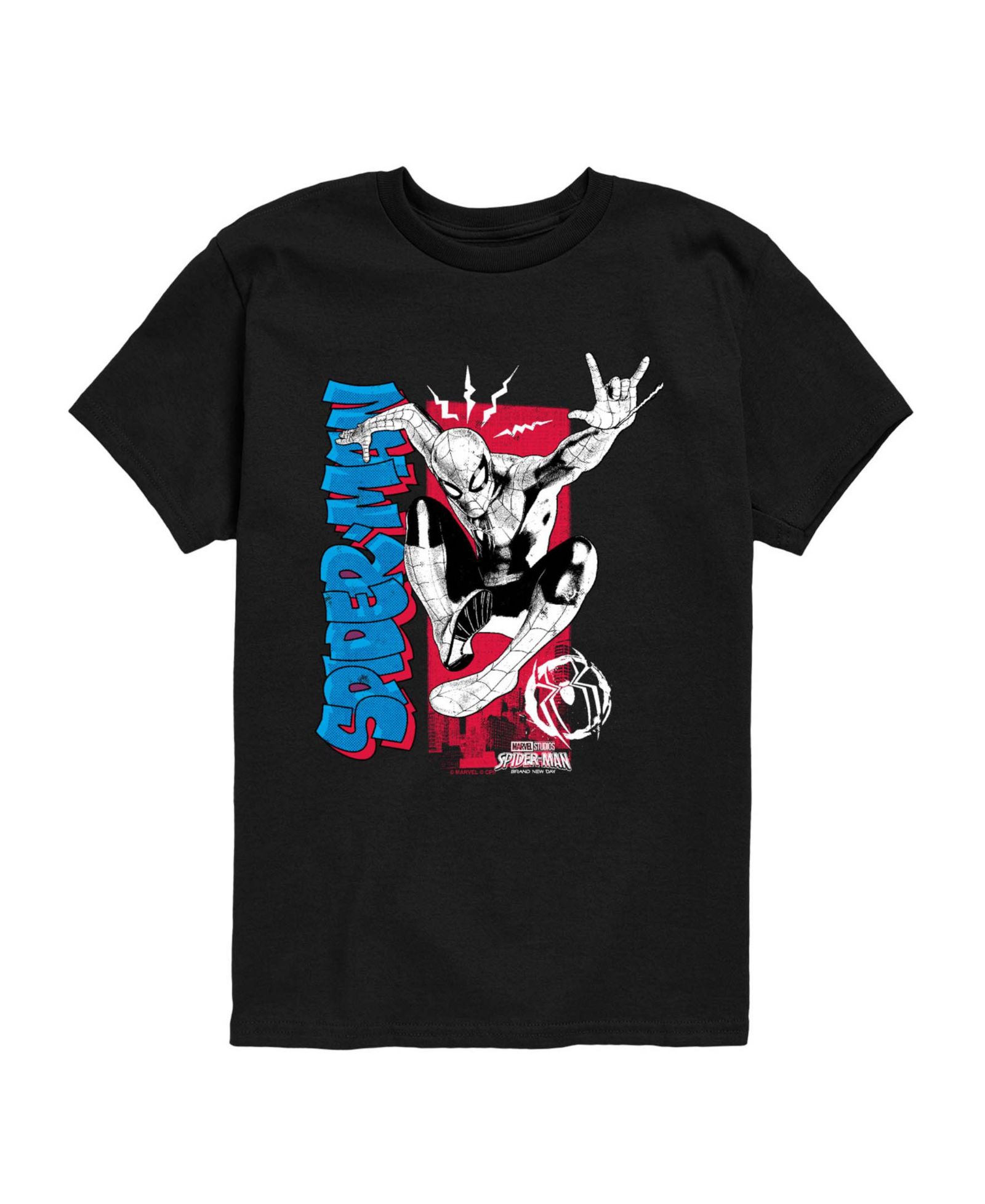Детская футболка Marvel Spider-Man Brand New Day Spidey Senses с коротким рукавом