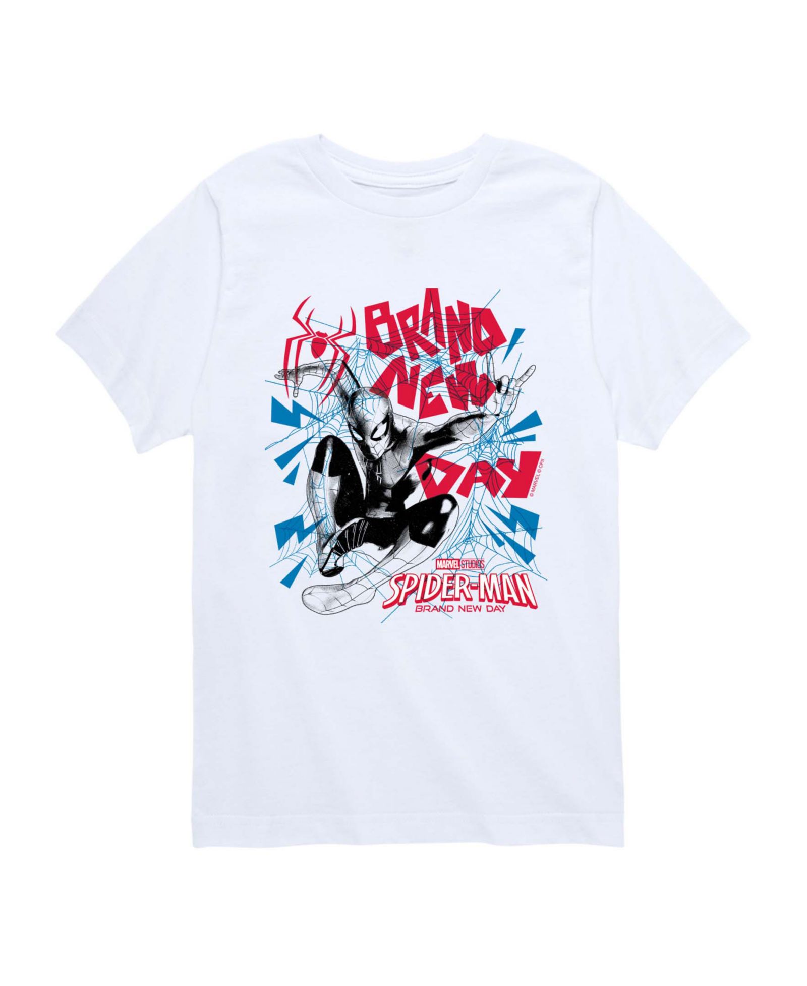 Marvel Boys' 8-20 Brand New Day Spider-Man Short-Sleeve T-Shirt