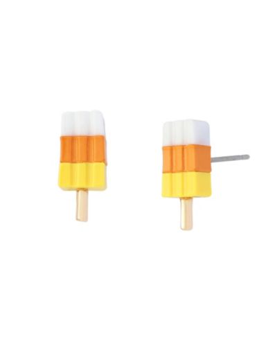 Серьги-гвоздики Betsey Johnson Orange Spooky Summer Popsicle