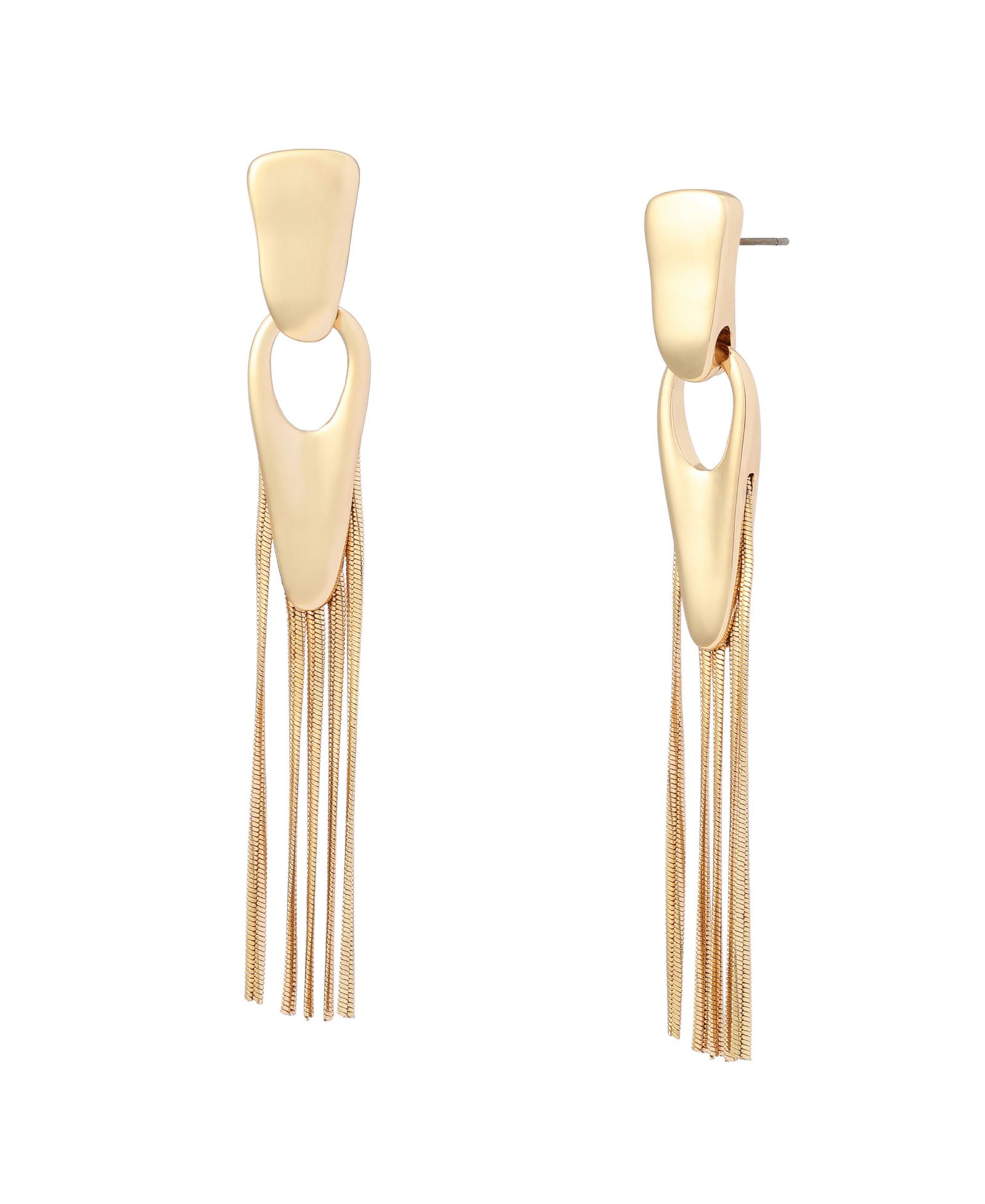 Серьги Robert Lee Morris Soho Gold Fringe Linear