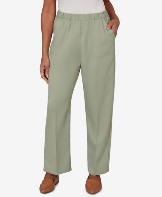 Alfred Dunner Women's Sage Twill Pants