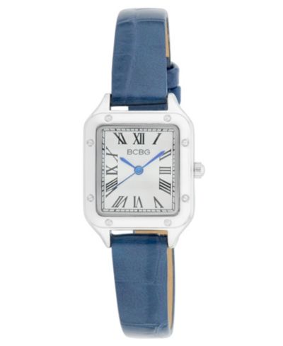Женские часы BCBG Quartz Square Silver Stainless Steel 25mm