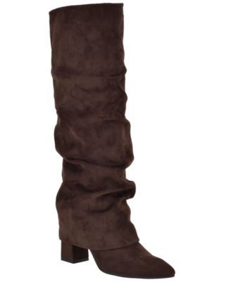 Dark Brown Suede